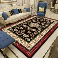 american retro style living room carpet high quality home decoration bedroom bedside carpets ethnic style office lounge rug