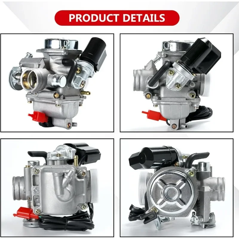 Карбюратор GY6 125cc 150cc 4-х тактный 152QMI 152QMJ 157QMI 157QMJ дроссель двигателя мотоцикла ATV Go