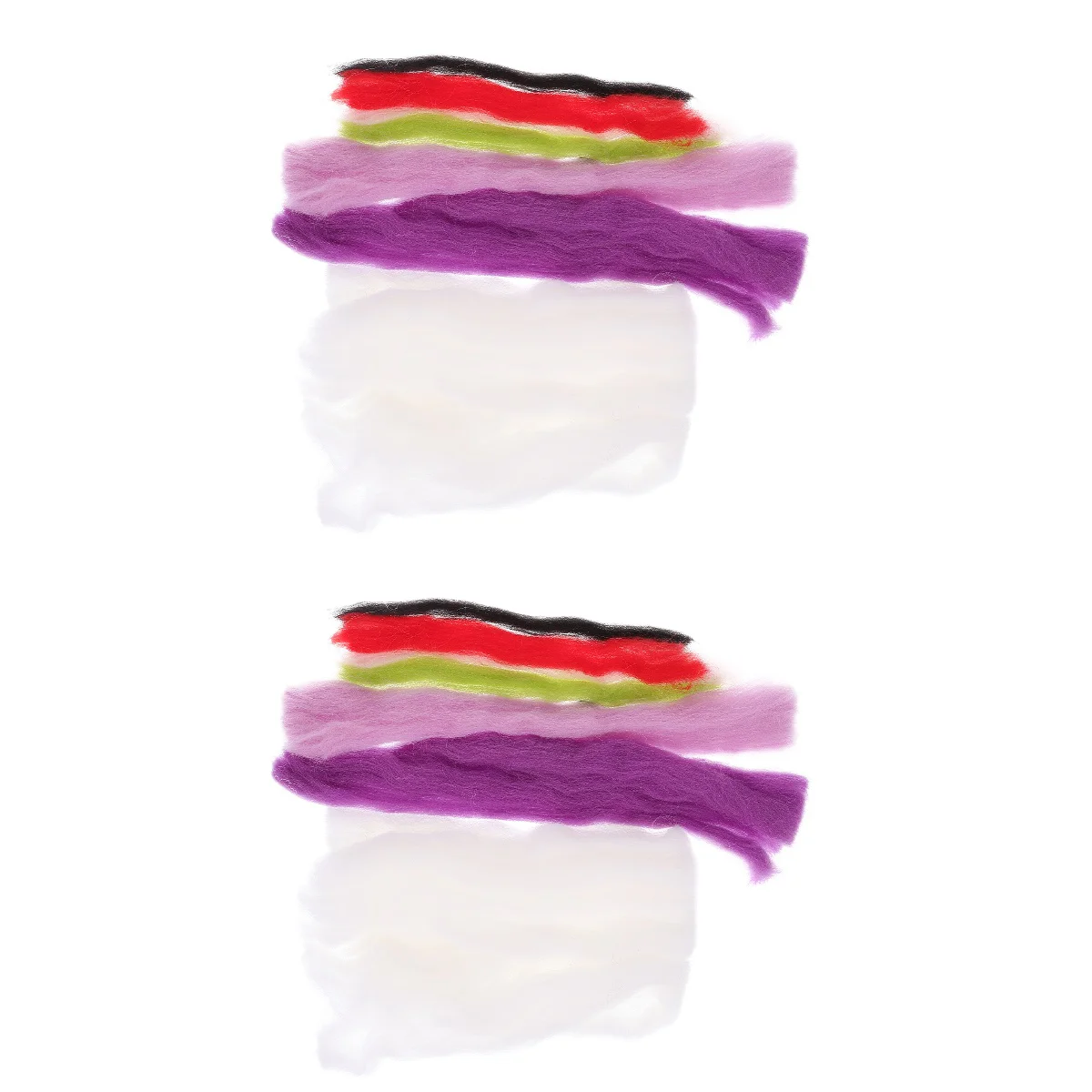 

2 Sets of DIY Needle Felting Portable Felting Sets Handcrafted Craft Making Kits