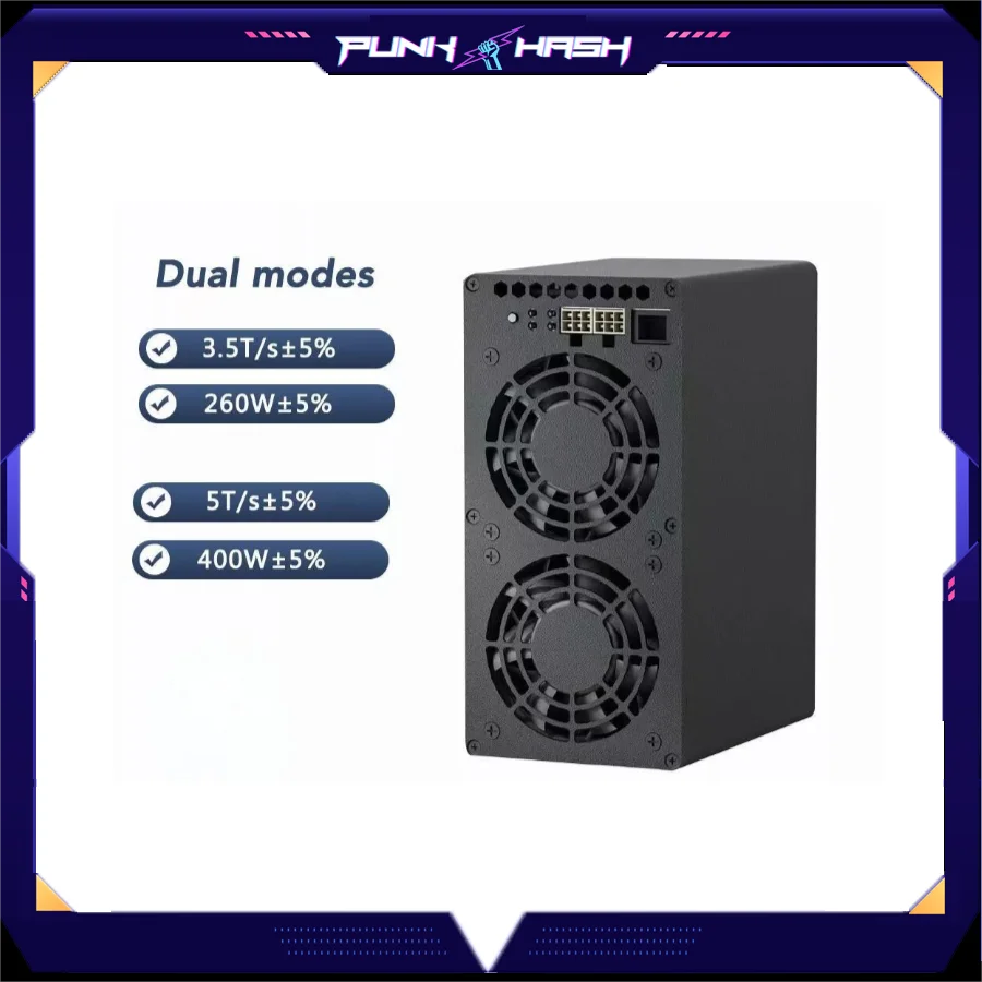 Goldshell KD BOX II 5TH/s 400 Вт KDA Майнер с 750 PSU Kadena Asic Box Kd box 2 хорошо подходит для домашней