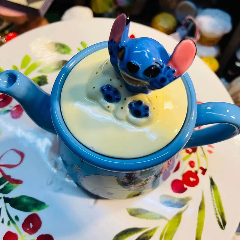 Экшн-фигурки из мультфильма Disney Лило Стич куклы керамические кружки креативный