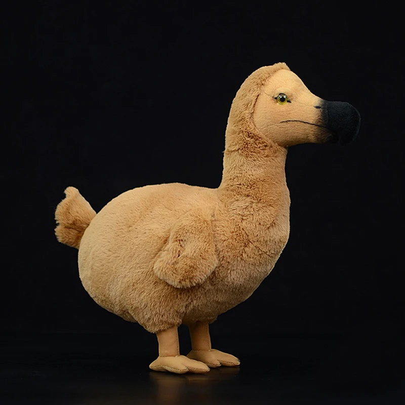 Фото Dodo Bird Высококачественная милая плюшевая утка Додо плюшевые игрушки Реалистичные животные Моделирование мягкой куклы Kawai Игрушки Подарки для друга №1