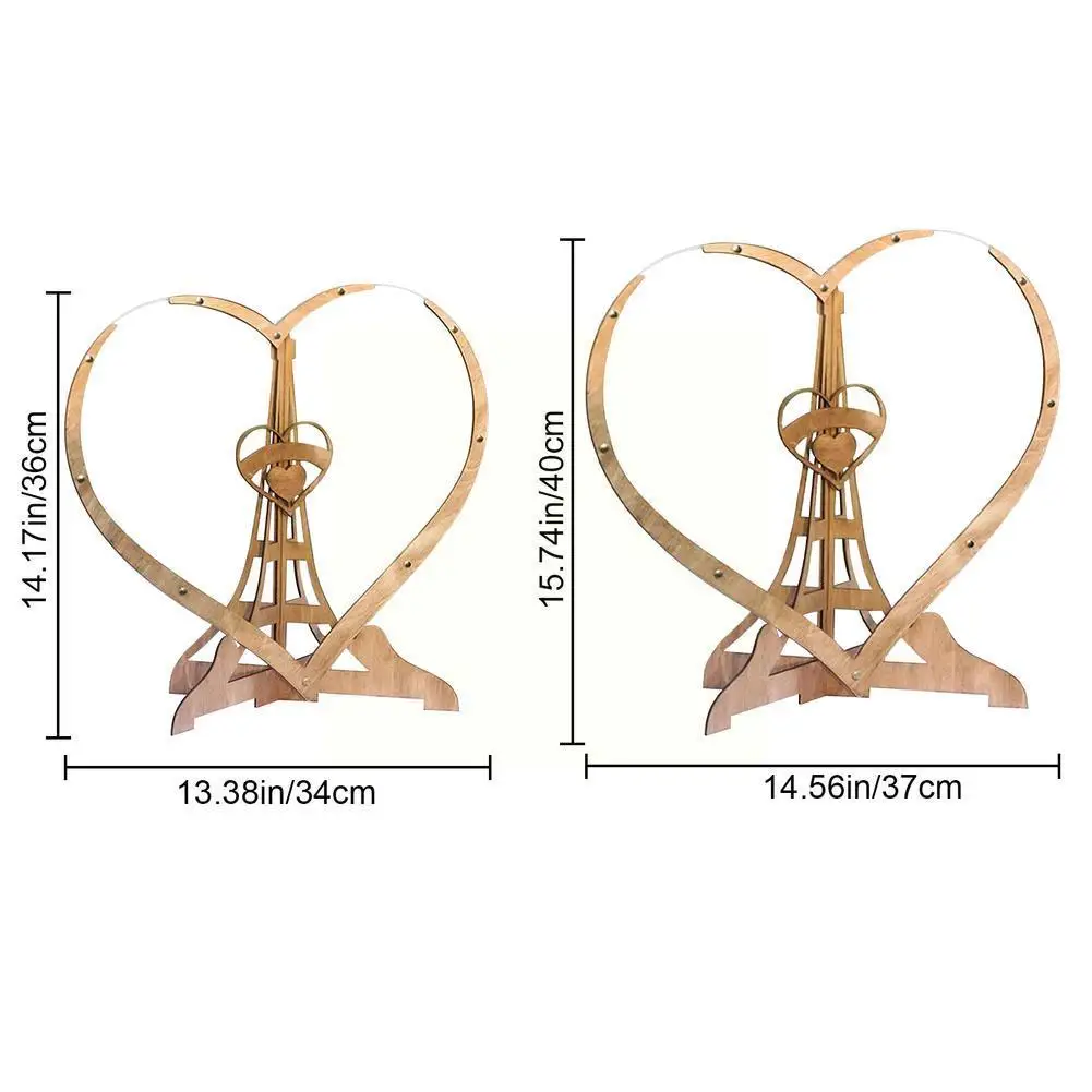 Свадебная книга с декором сувениры для гостей 3D деревянное сердце Гостевая
