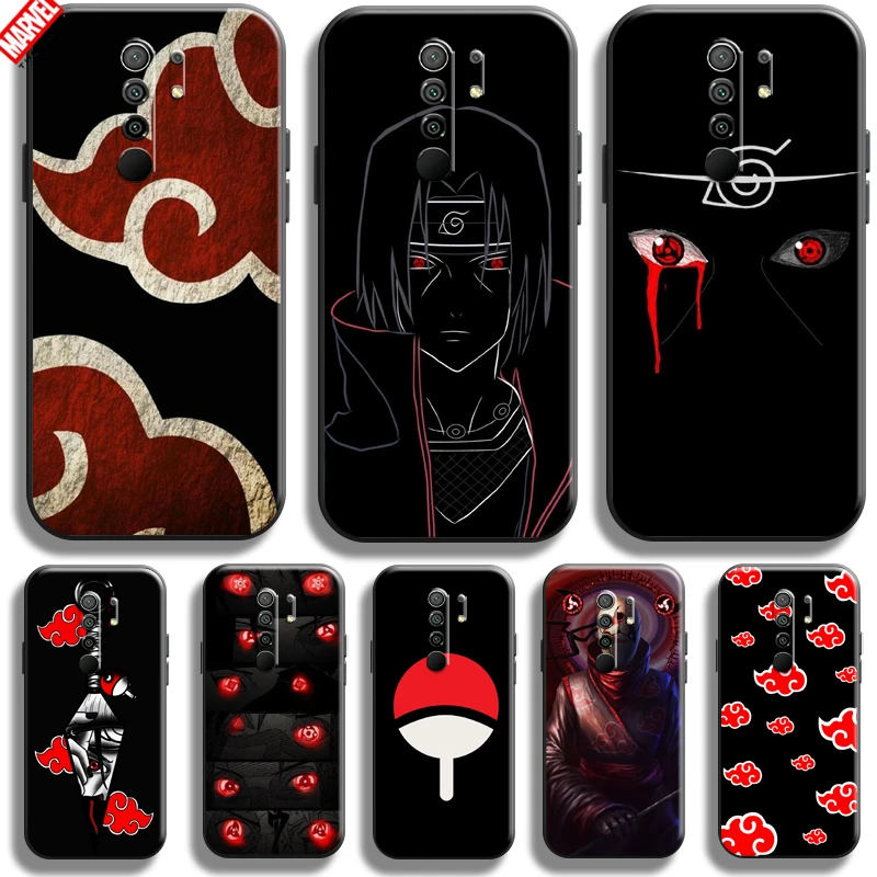 

Naruto Uchiha Itachi Akatsuki For Xiaomi Redmi 9 Phone Case For Redmi 9 Funda Soft Coque Carcasa Liquid Silicon