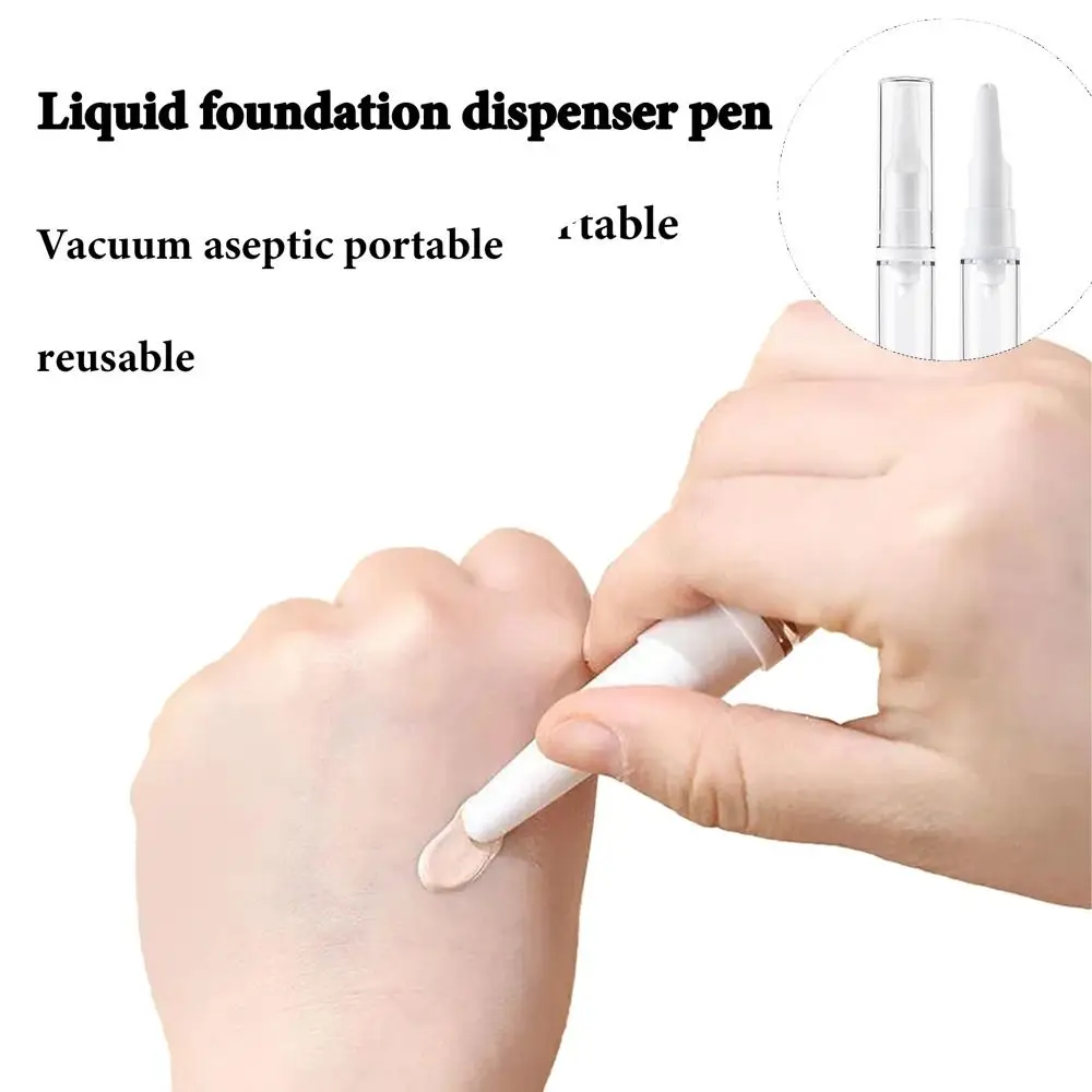 

5Pcs 5ml/10ml/15ml Portable Perfume Sprayer Travel Eye Cream Perfume Mist Atomiser Refill Lotion Airless Pump Bottle