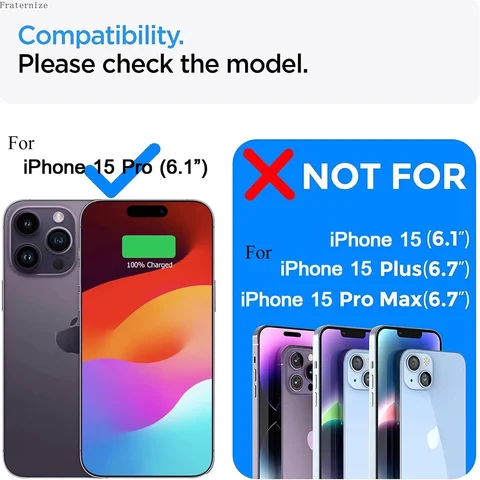 7000mAh Smart Battery Charger Case for iPhone 15 Pro Portable Rechargeable Protective Charging Cover batterie externe Capa Funda