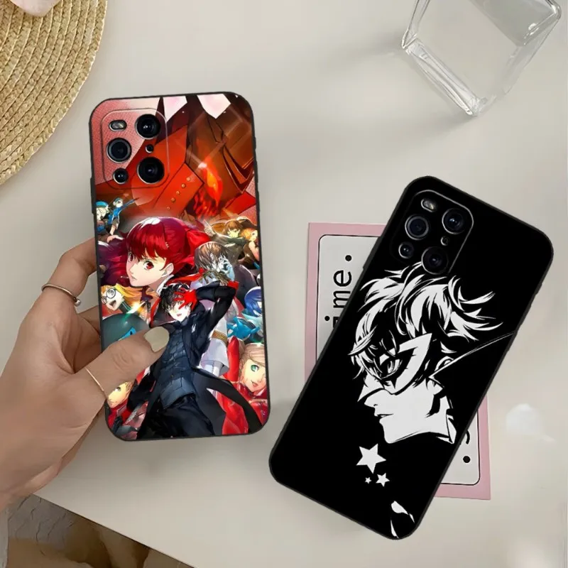 

Persona Phone Case For OPPO Reno 6 Pro 7 Find X3 Neo A54 A55 X5 A16 A57 A92 A93 A74 A94 K9 K9S Back Cover