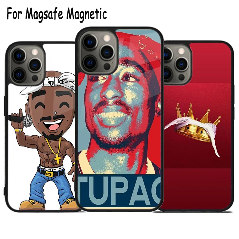 Чехол для телефона Magsafe с беспроводной зарядкой iPhone 15 16 14 13 11 12 Pro Max Plus