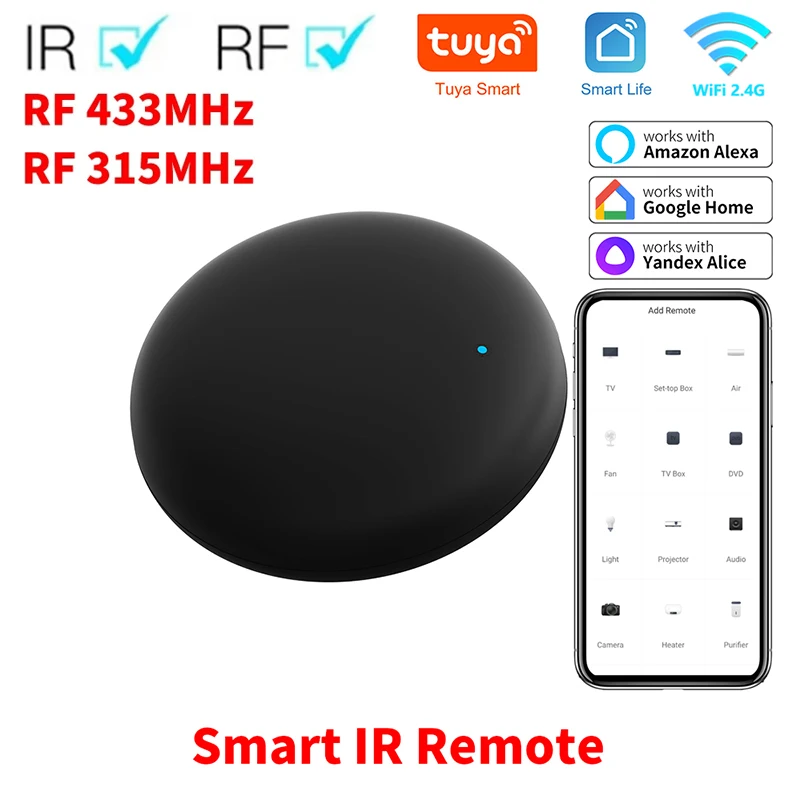 Пульт дистанционного управления Tuya универсальный инфракрасный контроллер для
