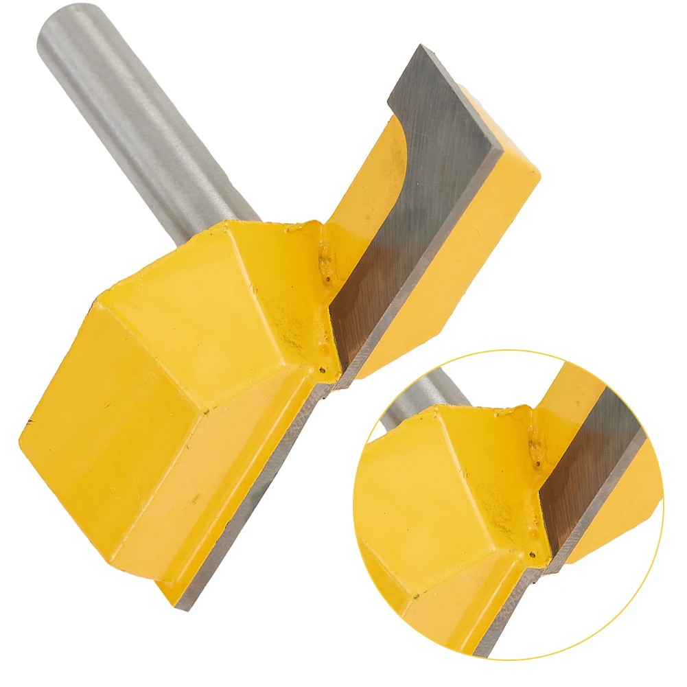 

Bottom Woodworking Tool Cutter Finger Glue Joint Router Bit Cleaning 8mm Alloy Bit Flattening Plate Router Shank