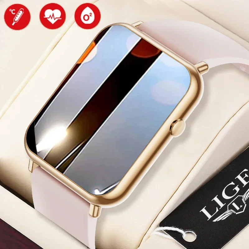 Смарт-часы для мужчин и женщин 1 69 дюйма Full Touch