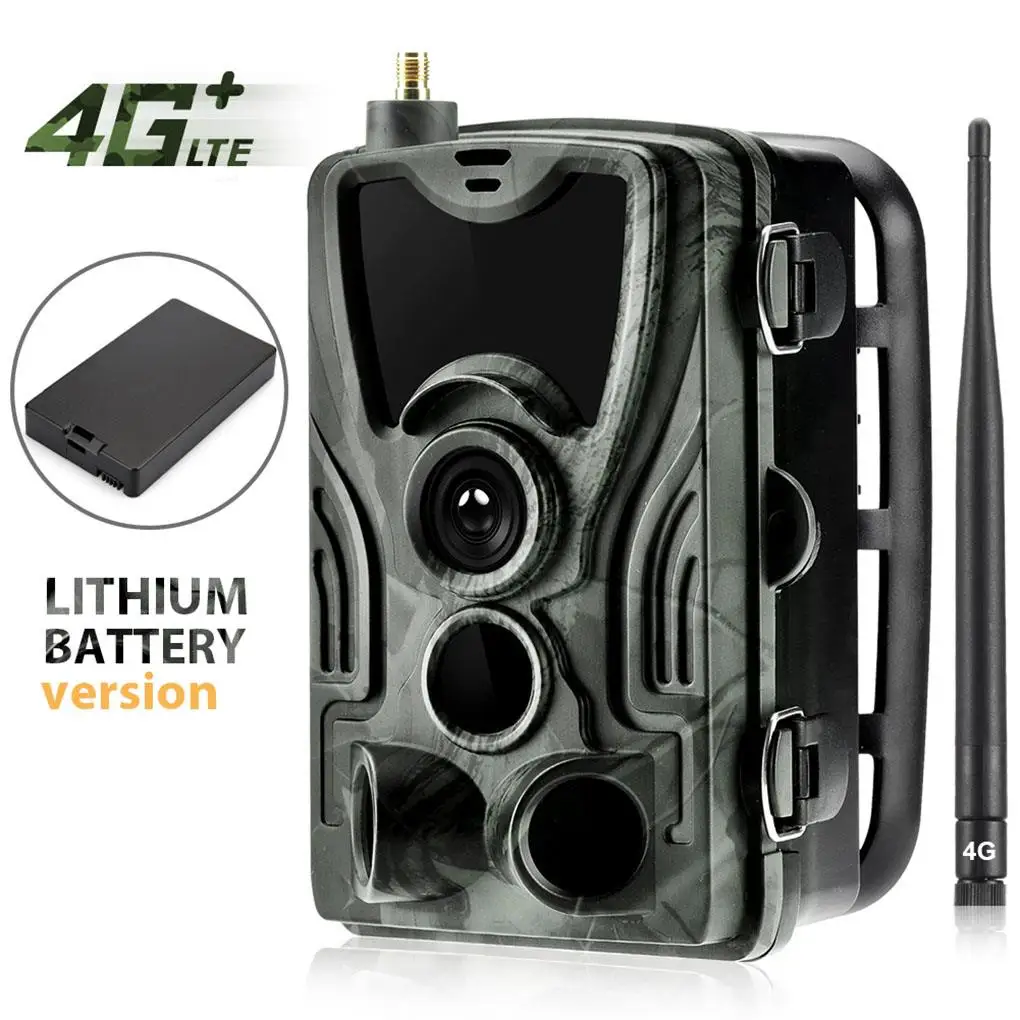 

4G FTP MMS SMS SMTP электронная почта Мобильная охотничья камера 20 МП 1080P HC801LTE сотовая камера ночного видения для дикой природы s