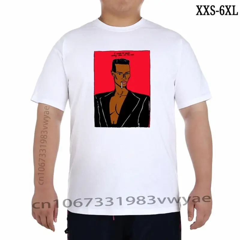 

Grace Jones белая футболка