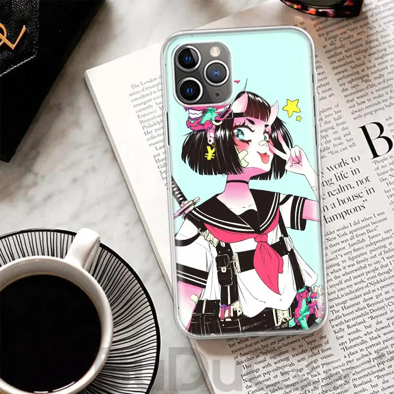 Чехол для iPhone 11 14 13 Pro 15 + 12 Mini XR XS Max 7 Plus 8 6S SE