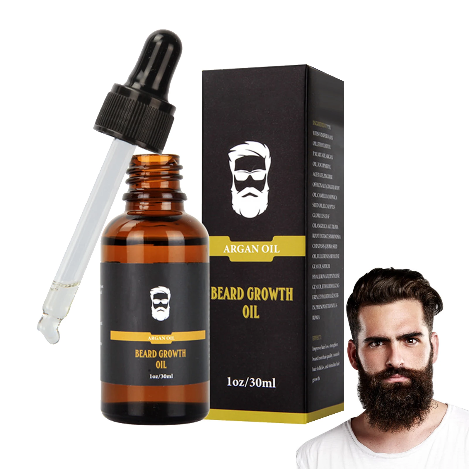 

Beard Growth Oil For Men Beard Growth Oil For Men Natural Beard Growth Serums Promotes Facial Hair Growth For Men Beard Oil