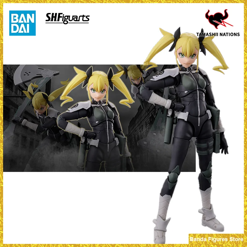 Оригинальный Bandai S.H.Figuarts SHF Shinomiya Kikoru Kaiju No. 8. В наличии Аниме Фигурки Модель