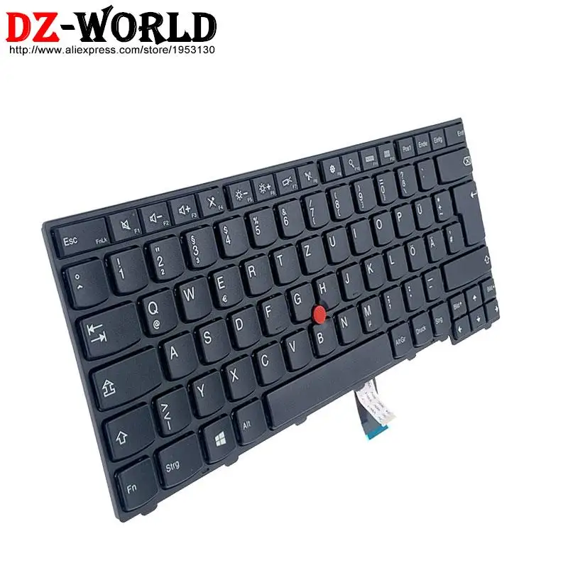 Фото Немецкая клавиатура с подсветкой для ноутбука Lenovo Thinkpad T440 T440S T450 T450S T460 L440 L450 L460 L470 E431 E440 04Y0874 01AX322 №5