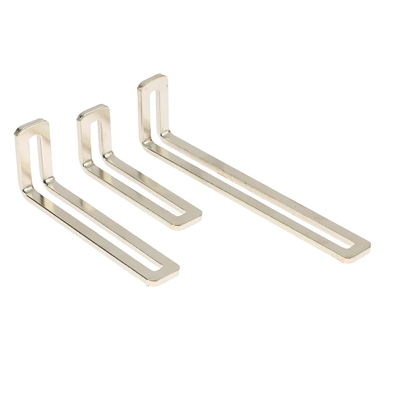 

1PCS Nickel-plated Corner Bracket Adjustable 90 Degree L-Shaped Corner Brackets Angle Iron Connector Shelf Support Accessories