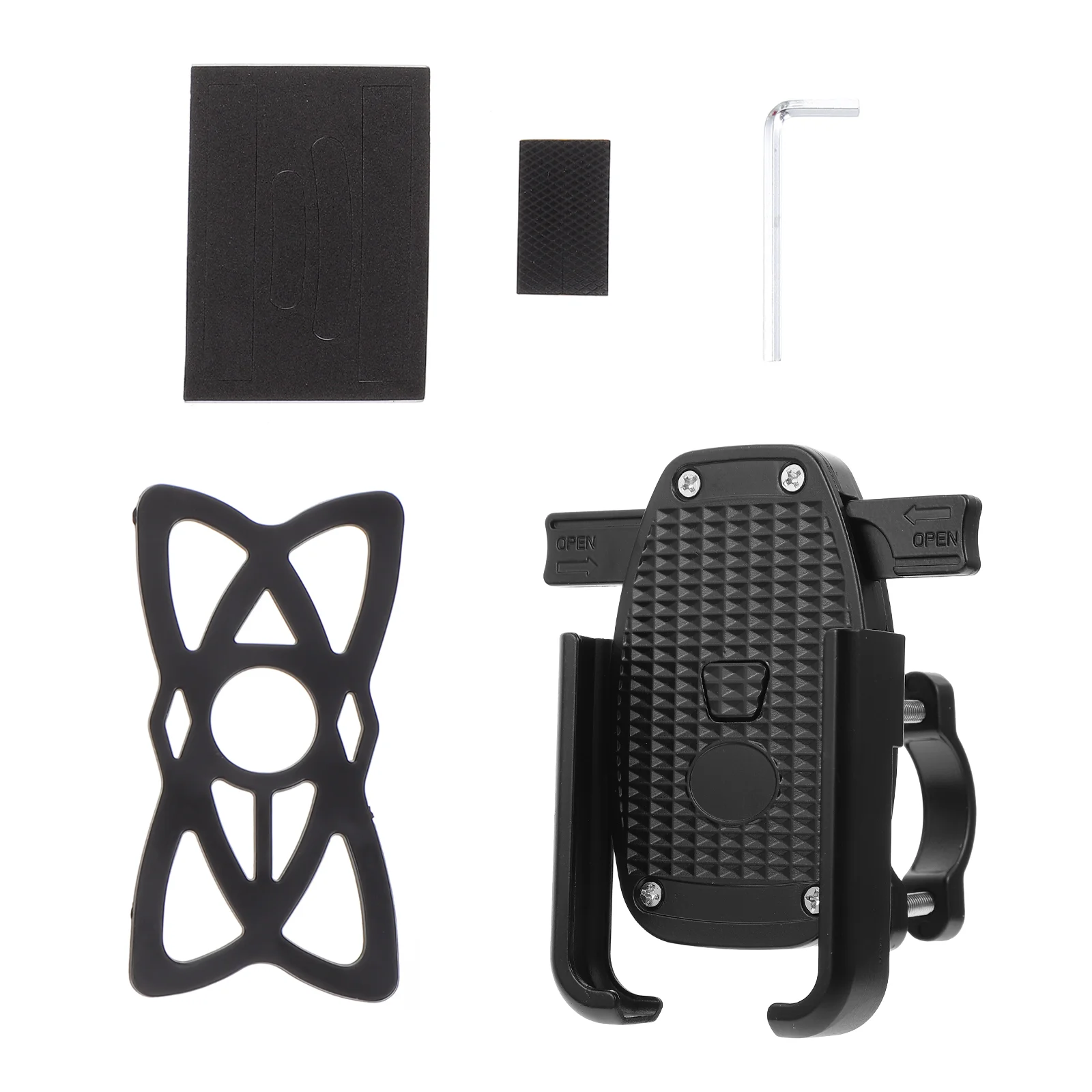 

Mount Bike Holder Stand Handlebar Motorcycle Mobile Cycle Cell Units Shopping Cart Scooter Rack