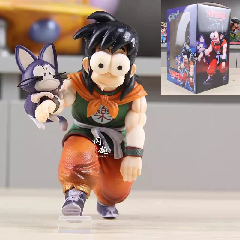 Фото 13,5 см аниме Dragon Ball фигурки GK Yamcha фигурка детства Коллекция ПВХ модель игрушки на день рождения для детей подарки №1