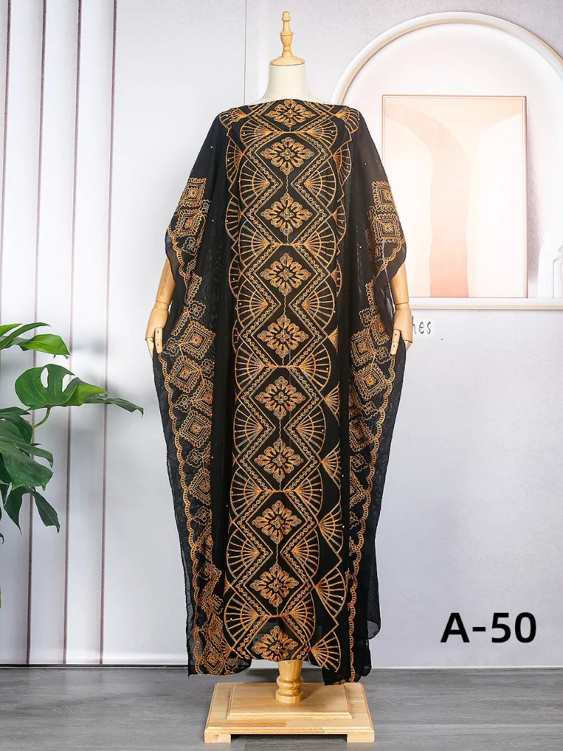Abaya Dubai Kaftan Muslim Hijab Dress Elegant African Evening Dresses Women Embroidery Kimono Robe Femme Caftan Islam Clothing