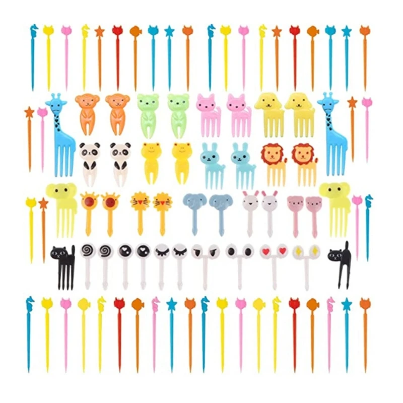 

Cute Animals Cupcake Cake Toppers Cake Pick Toothpicks Food Appetizer Babyshower