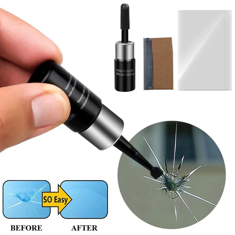 

Car Windshield Windscreen Glass Scratch Chip Repair Tool Repair Fluid Kits Repair Liquid Windshield Repair Tools Glass Scratch