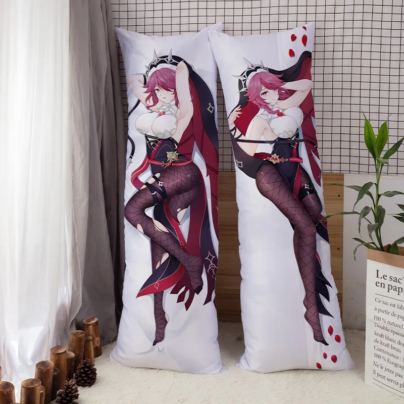 

Genshin Impact Rosaria Dakimakura Подушка для тела Genshin Impact Dakimakura Rosaria наволочка по мотивам косплея, подушка для обнимания тела в стиле аниме, наряд в натура...