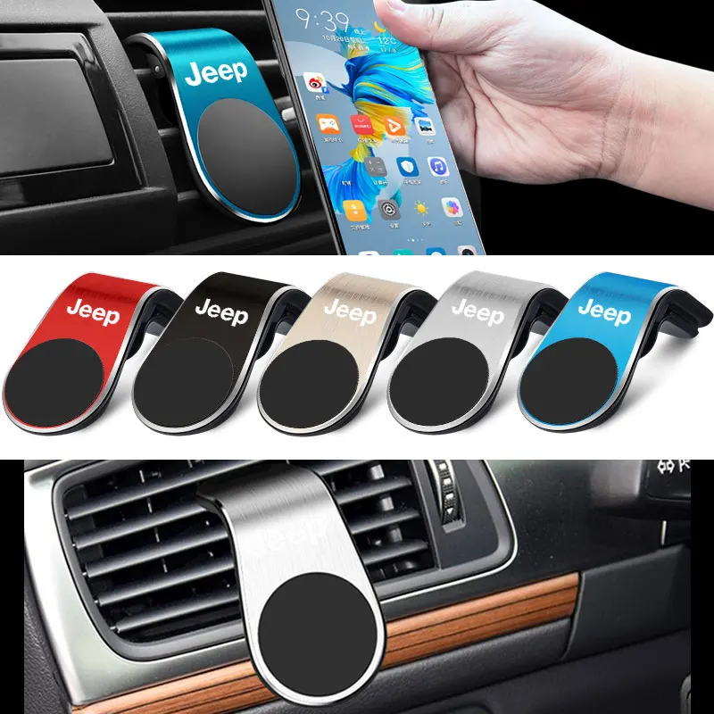 

Car Phone Holder Mobile Mount Cell Stand Smartphone GPS Support For Jeep Wrangler Grand Cherokee Compass Renegade Tyre Stem Caps