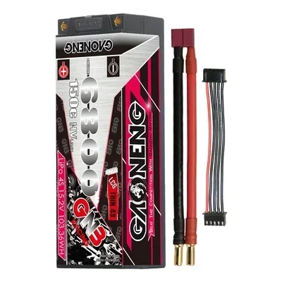 Gaoneng GNB LCG Thin 4S HV 15.2V 6800mAh 150C Deans T-plug Hardcase Lipo battery