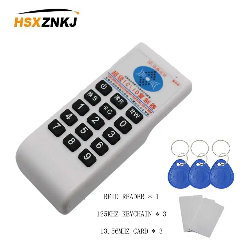 

Rfid Access Card Writer 125khz ID Reader 13.56mhz Duplicator For Access Control Card Duplication