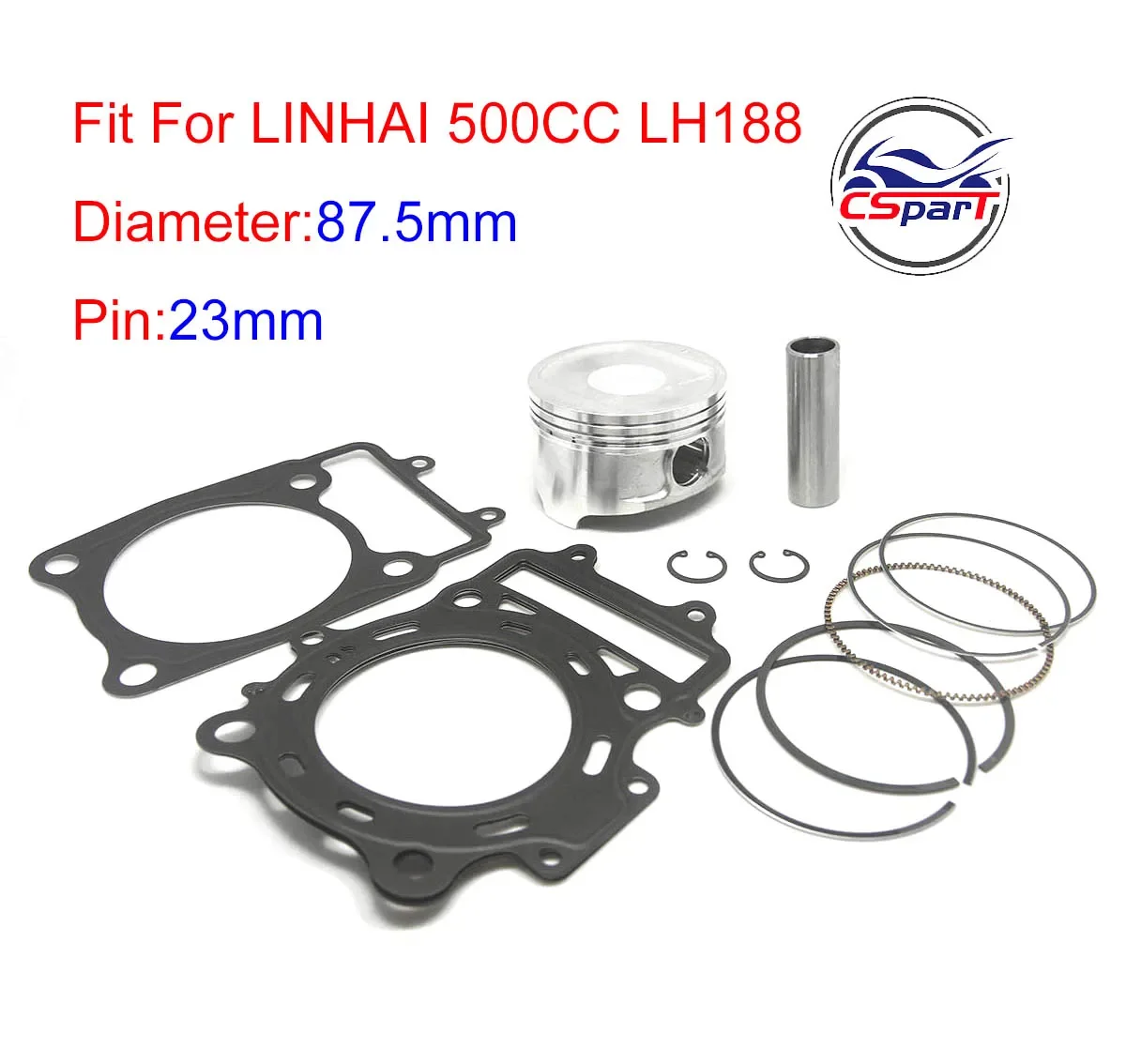 

Комплект прокладок поршневых колец для Linhai 500 M550 ATV UTV T-BOSS 550 E4 M550L E2 T3b EFI PROMAX 35119