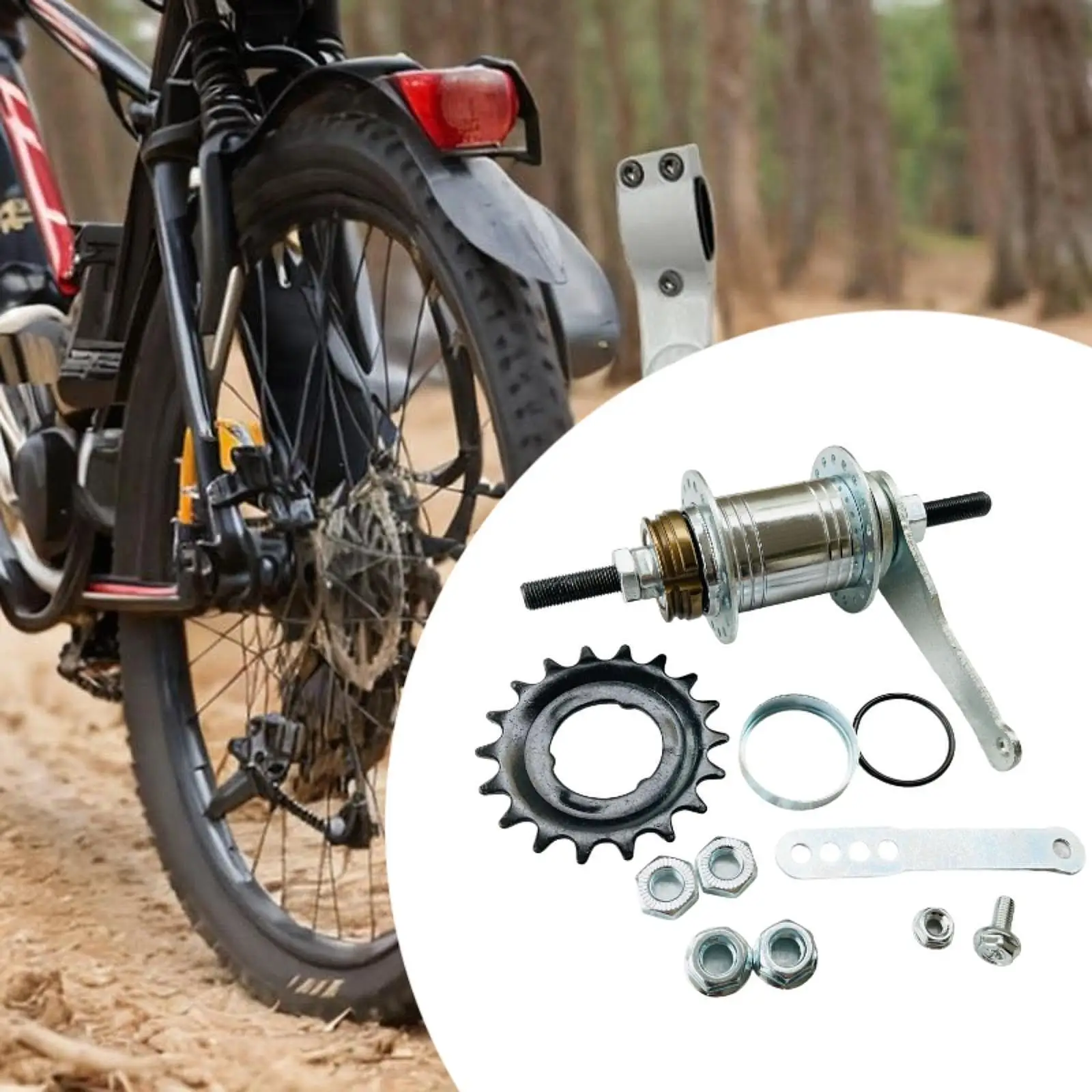 Набор для переоборудования велосипедных втулок комплект с фиксированной