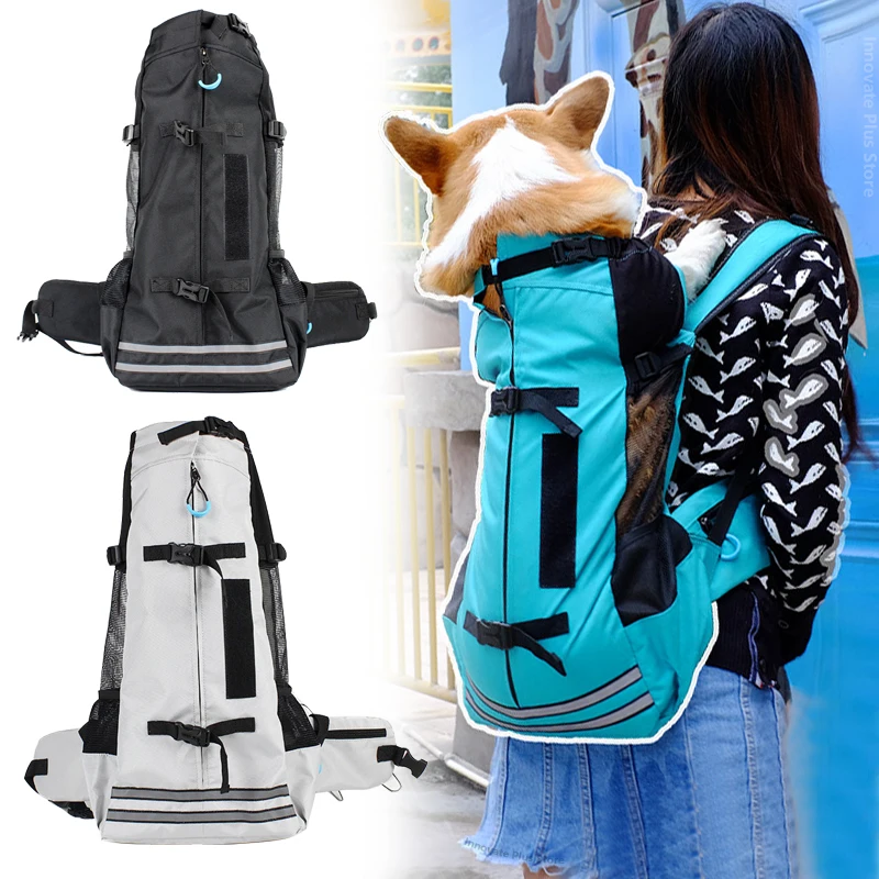 

Pet Dog Carrier Bag Backpack Cat Dog Travel Bag Pouch Breathable Mesh Backpack for Small Medium Large Dogs Travel Accessories