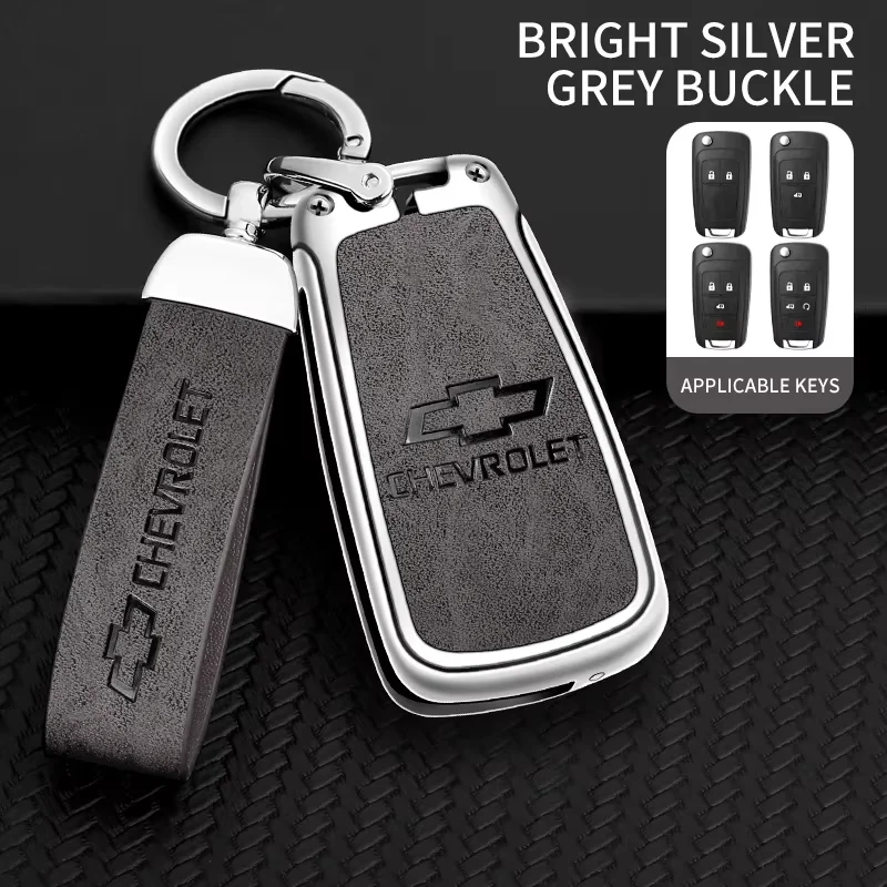 

Автомобильный откидной чехол для ключей из цинкового сплава, чехол для Chevrolet Cruze Aveo Trax Sail Malibu Captiva Prism Spark Protector, аксессуары