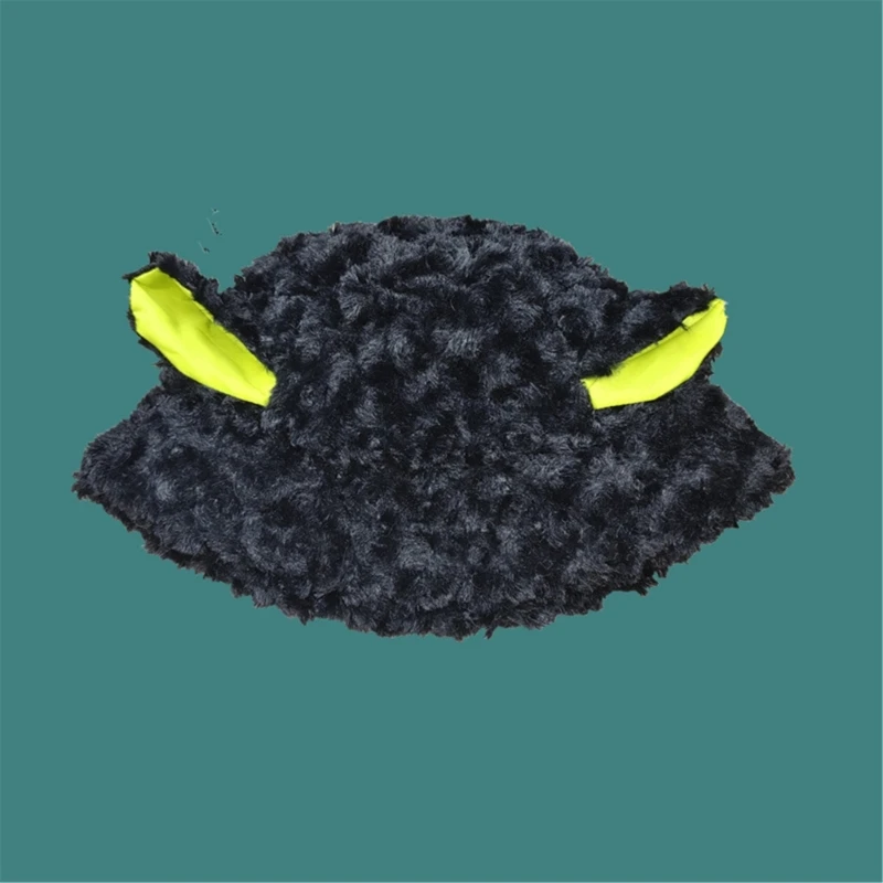 

Winter Plush Hat Teenagers Bucket Hat Lovely for Head Dress Cozy Animal Ears for Head Wear for Head for PROTECTION Hat Party