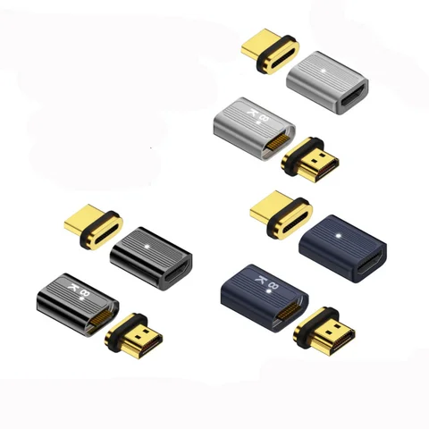 HDMI-совместимый 2,1 Магнитный адаптер 8K 60 Гц 48 Гбит/с