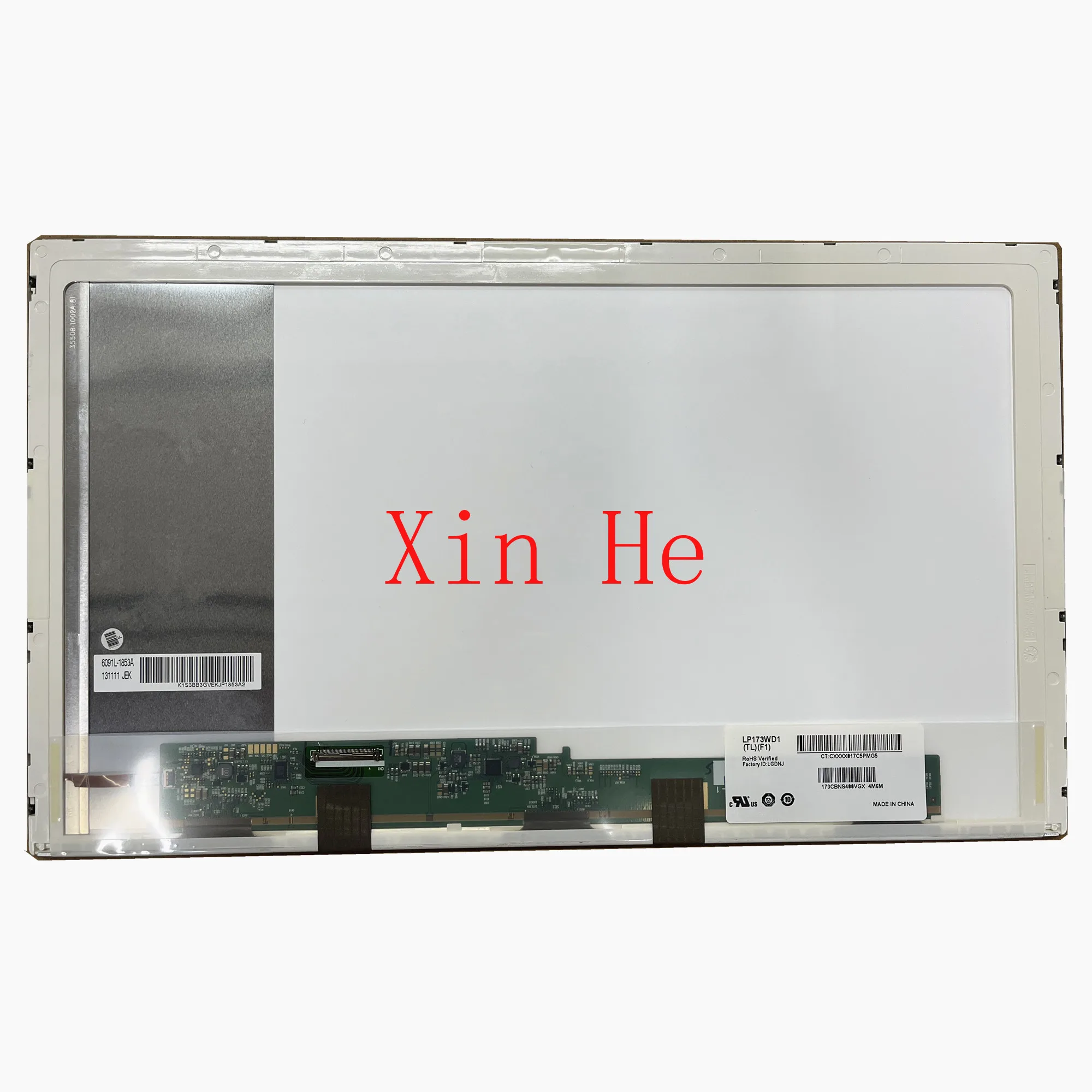 

LP173WD1-TLF1 fit LP173WD1-TLA1 TLE1 LP173WD1-TLN1 TLP2 LTN173KT02 N173FGE-L21 L23 N173O6-L02 B173RW01 V.5 LVDS 40 Pins