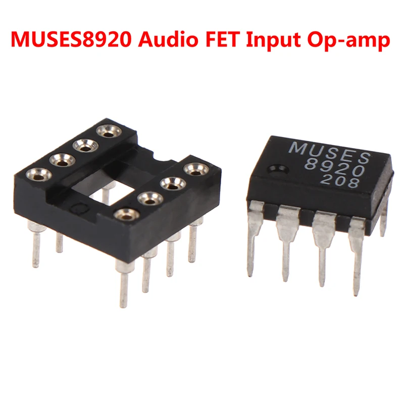 

MUSES8920 Audio FET Input Op-amp DIP-8 IC JRC 2-way High-quality Dual Operational Amplifier With J-FET Input