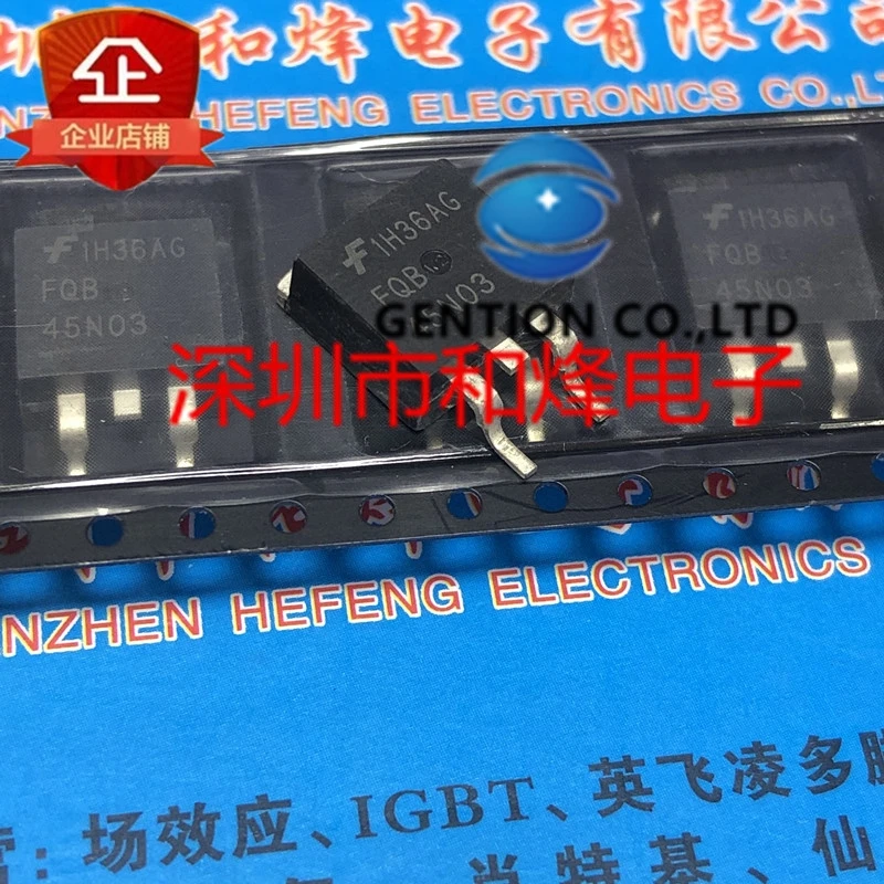 

10 шт FQB45N03 TO-263 в наличии 100% новый и оригинальный