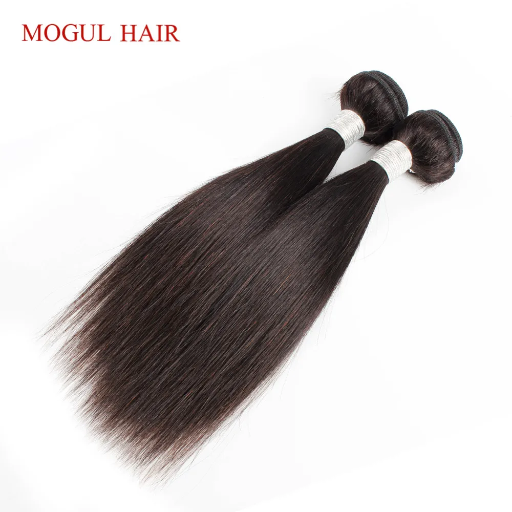 MOGUL HAIR Ombre Honey Blonde Weave Dark Brown Natural Black 1B 613 Indian Straight Remy Human Hair Extension 10-28 inch