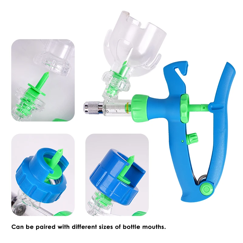 2 мл/5 мл автоматический ветеринарный шприц для домашних животных непрерывный