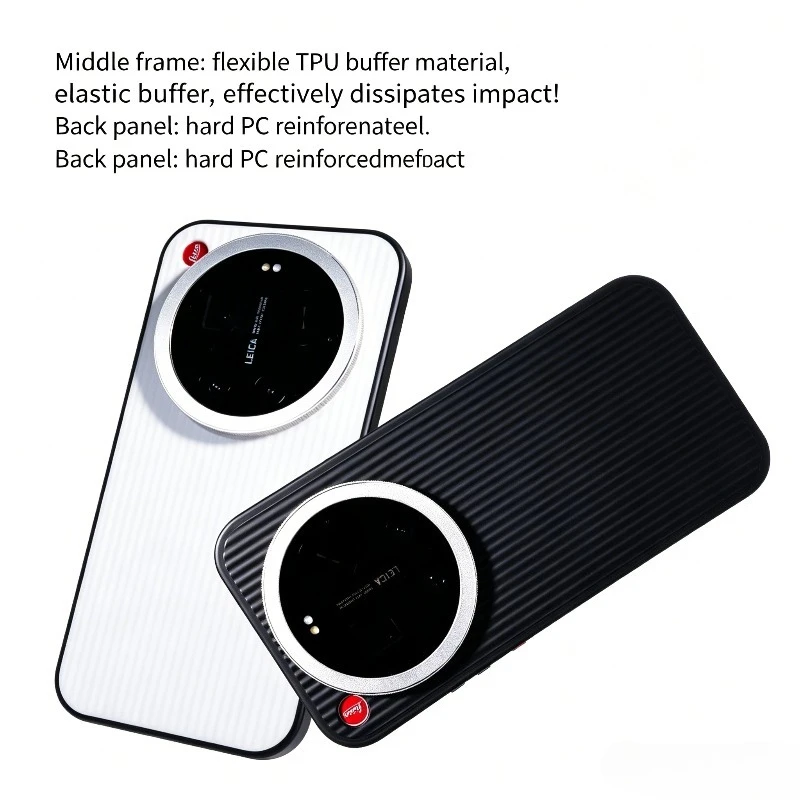 Фото Чехол AIUV Grating для Xiaomi 17 Ultra Leica Version с вращающимся кольцом для зума, магнитной защитой и полупрозрачным дизайном №3