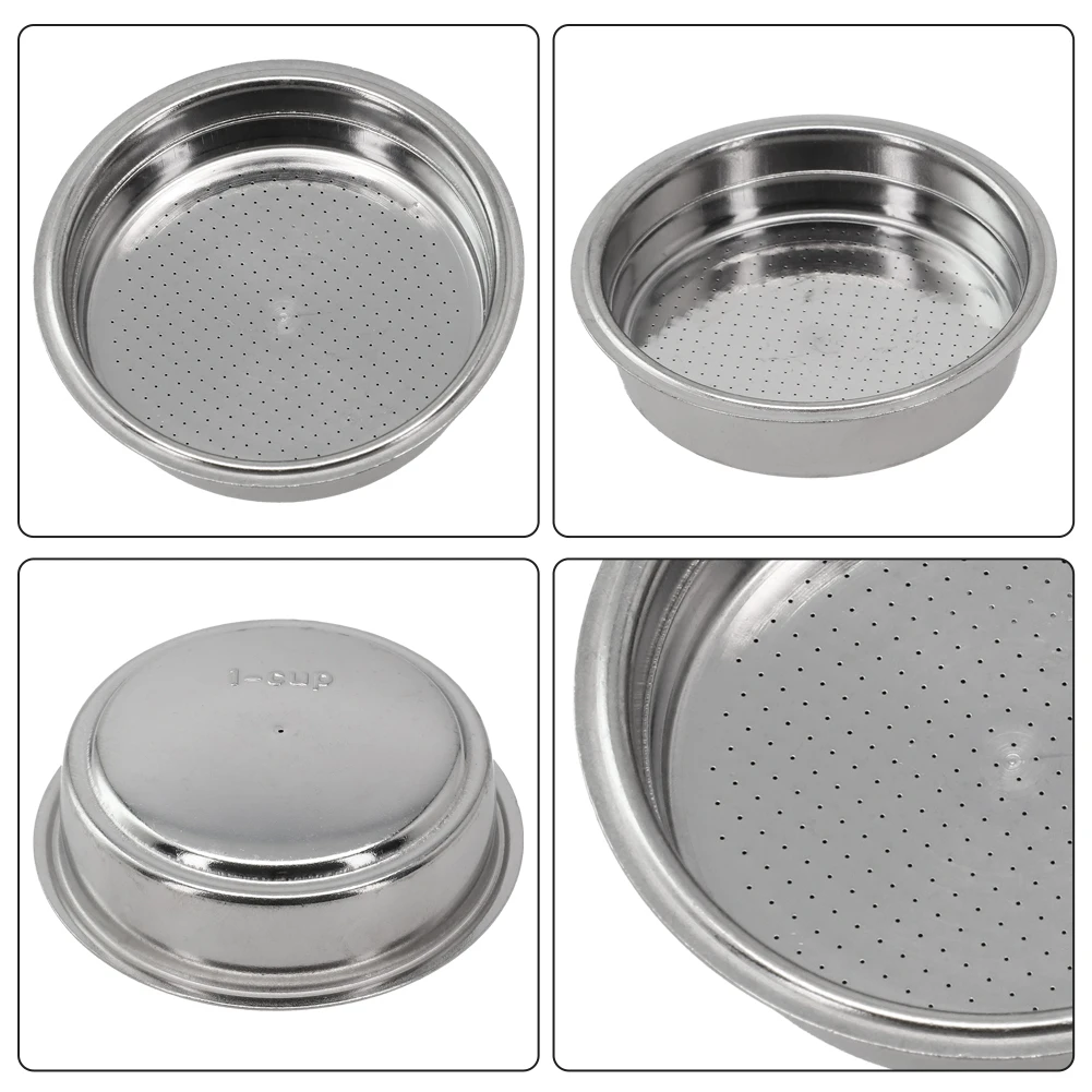 1 чашка 2 чашки корзина для фильтра кофе под давлением из нержавеющей стали