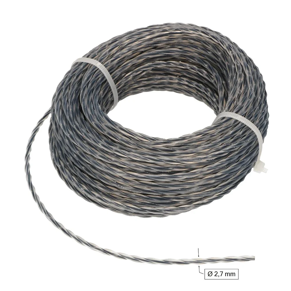 Упростите уход за садом с помощью 2 наборов травяной триммера Corereinforced Line 0 3 мм x 15 м