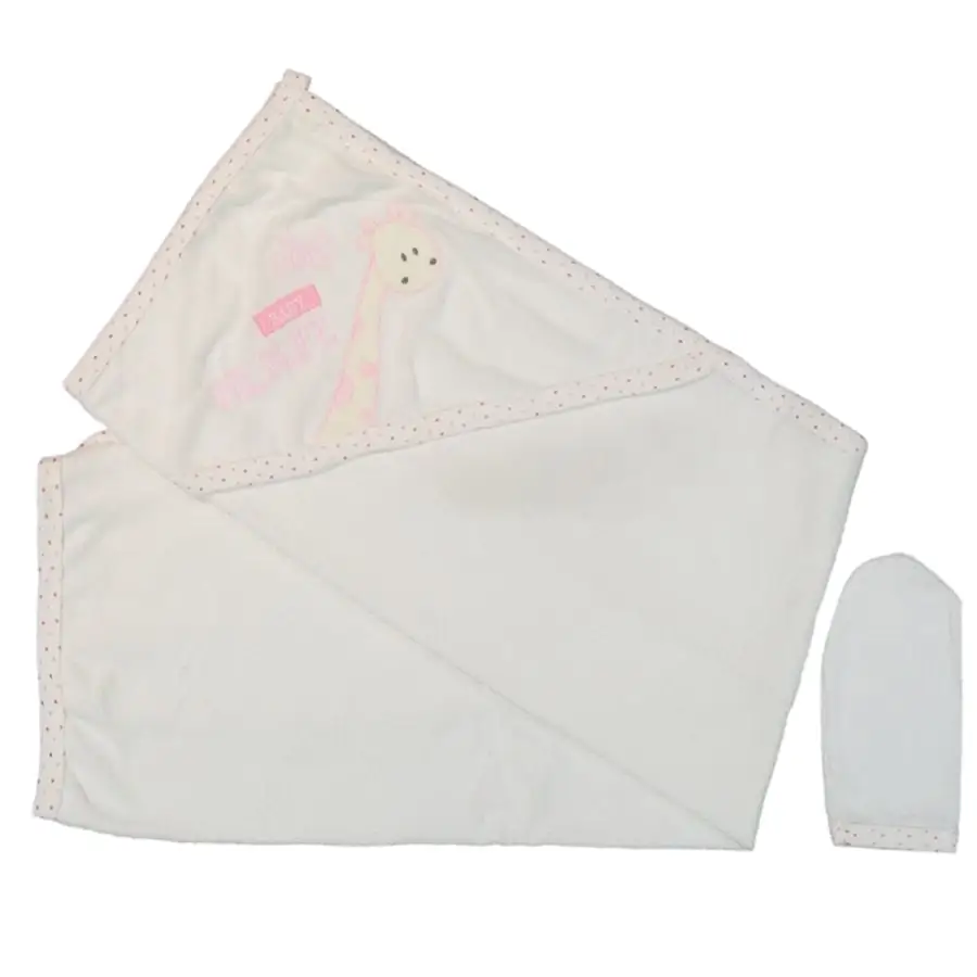 

Розовый набор полотенец с вышивкой Zrf