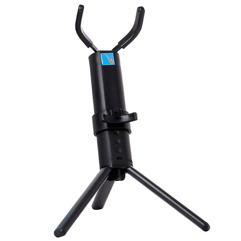 

Portable Foldable Sax Holder Stand With Metal Leg Base Display Rack For Tenor Saxophone Accessory