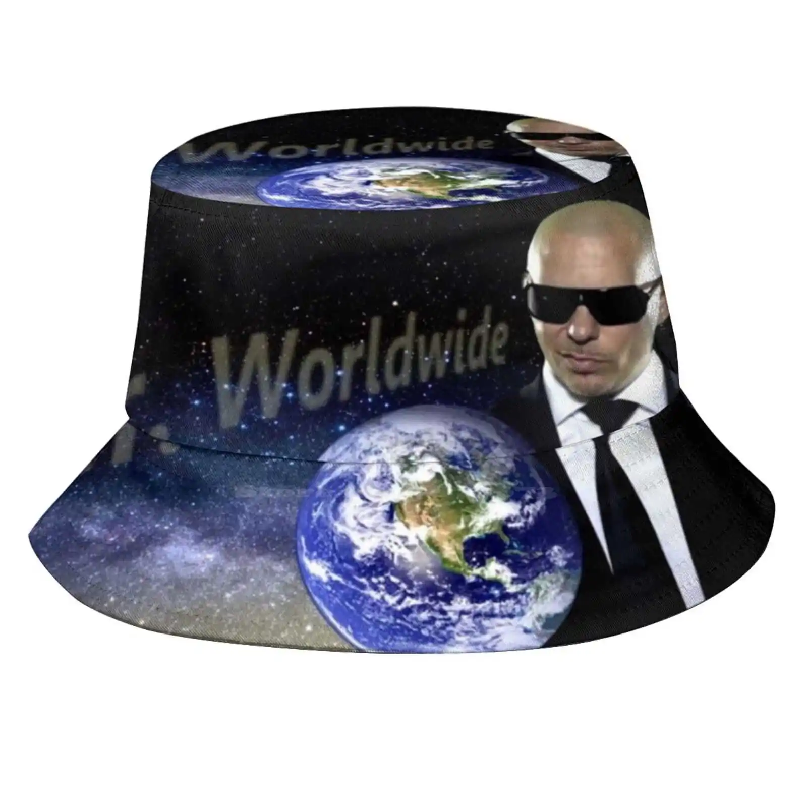Шляпа от солнца Mr. Worldwide шляпа для рыбака Панама американский Питбуль раппер