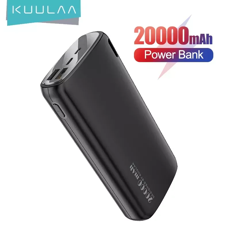

Bank 20000mAh Portable Charging Poverbank Mobile External Battery Charger Powerbank 20000 mAh Mi