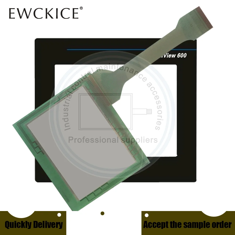 Новая панель просмотра 600 2711-T6C1L1 2711-T6C2L1 2711-T6C8L1 2711-T6C9L1 сенсорный экран и передняя этикетка Сенсорная панель и передняя этикетка